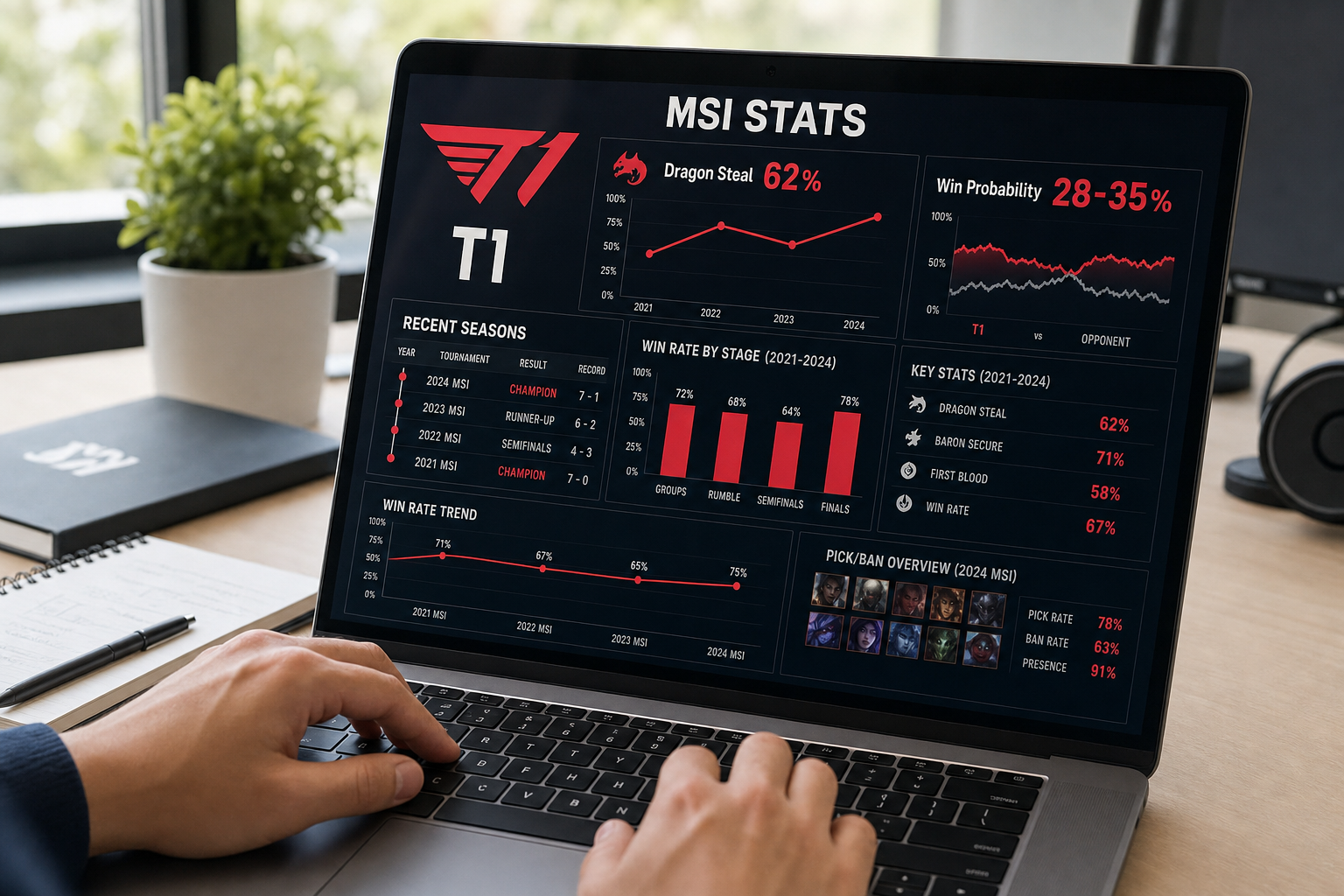 롤 MSI T1 우승 확률 데이터로 예측하는 방법